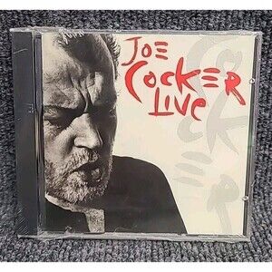 New Sealed Vintage Joe Cocker : Joe Cocker Live Cd 1990 Capital